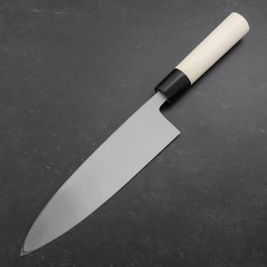 Aideba White Steel #2 Kasumi Büffelhorn und Magnolienholz Griff 210mm - Image 2