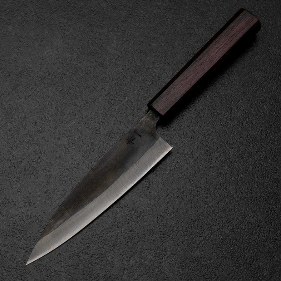 Ajikiri Blue Steel #1 Kurouchi Lila Urushi Griff 145mm - Image 2