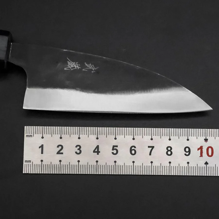 Ajikiri Blue Steel #2  Kurouchi Blauer Urushi Griff 105mm - Image 7