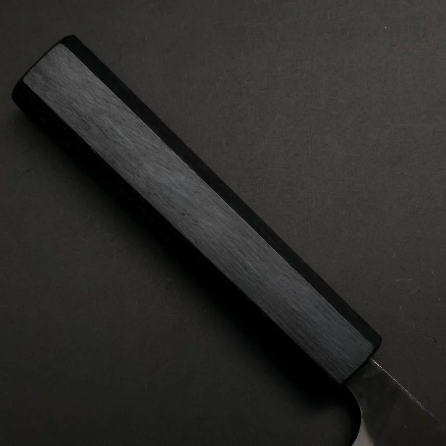 Ajikiri Blue Steel #2 Kurouchi Dunkelblauer Urushi Griff 145mm - Image 6