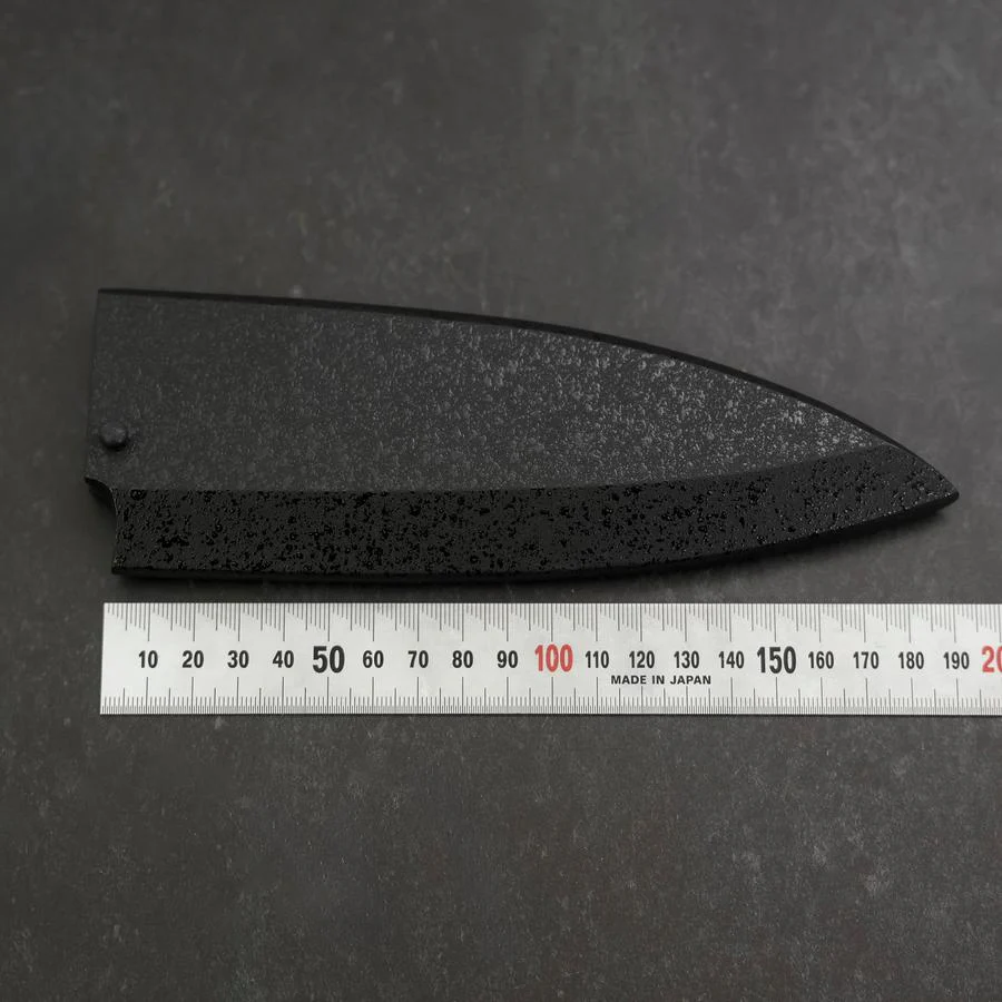 Schwarze Ishime Scheide für Deba mit Pin 150mm - Image 4