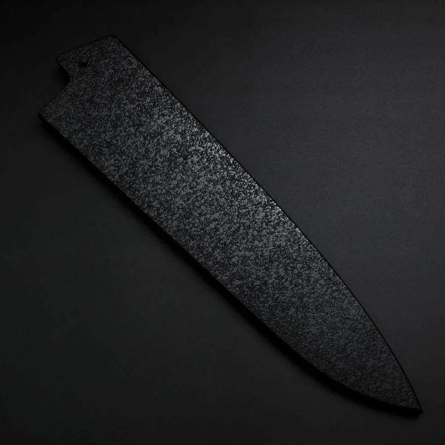 Schwarze-Ishime Saya Scheide für Gyuto mit Pin, 270mm - Image 2