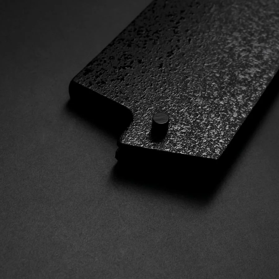 Schwarze-Ishime Saya Scheide für Gyuto mit Pin, 270mm - Image 3