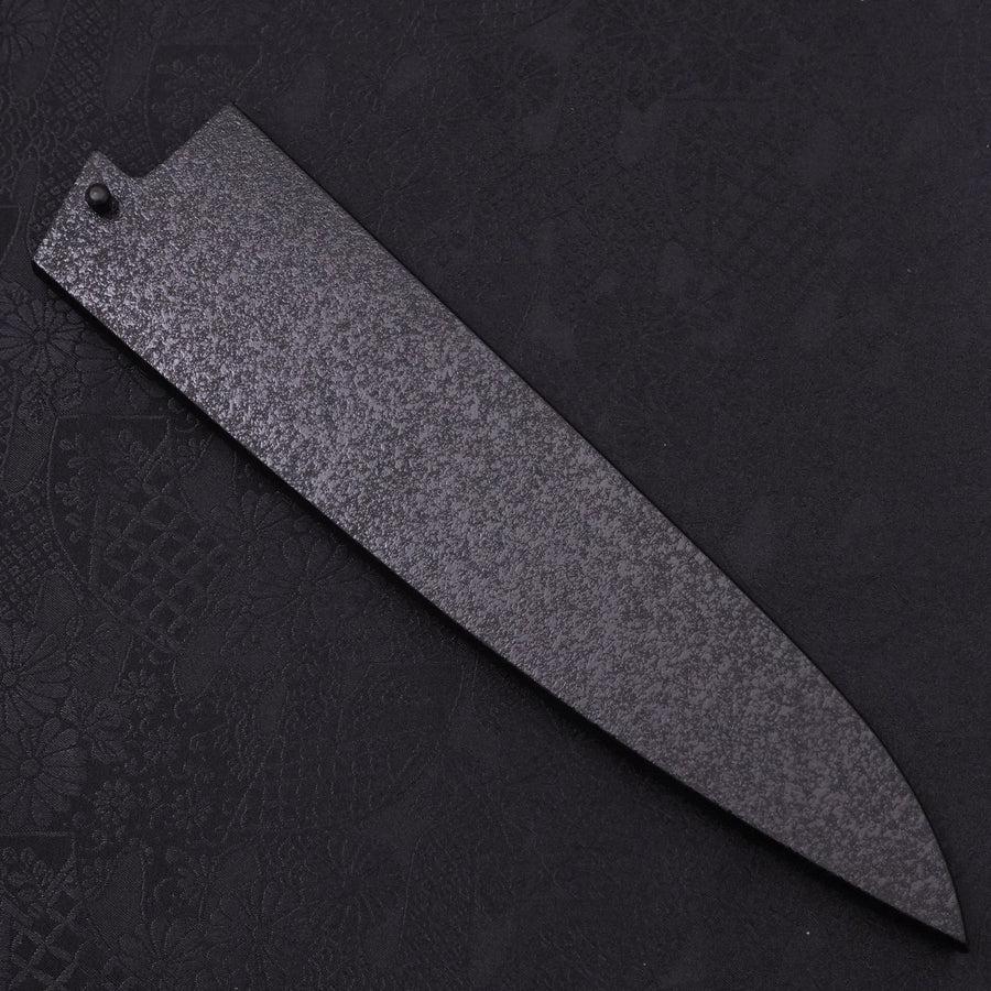 Ishime Saya Scheide Schwarz für Gyuto mit Pin 210mm