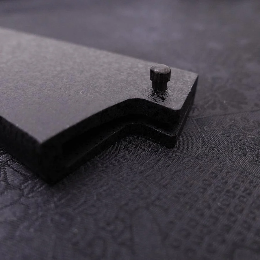 Ishime Saya Scheide Schwarz für Gyuto mit Pin 210mm - Image 2