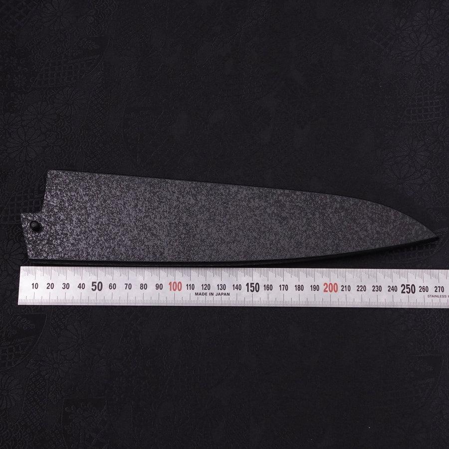 Ishime Saya Scheide Schwarz für Gyuto mit Pin 210mm - Image 3