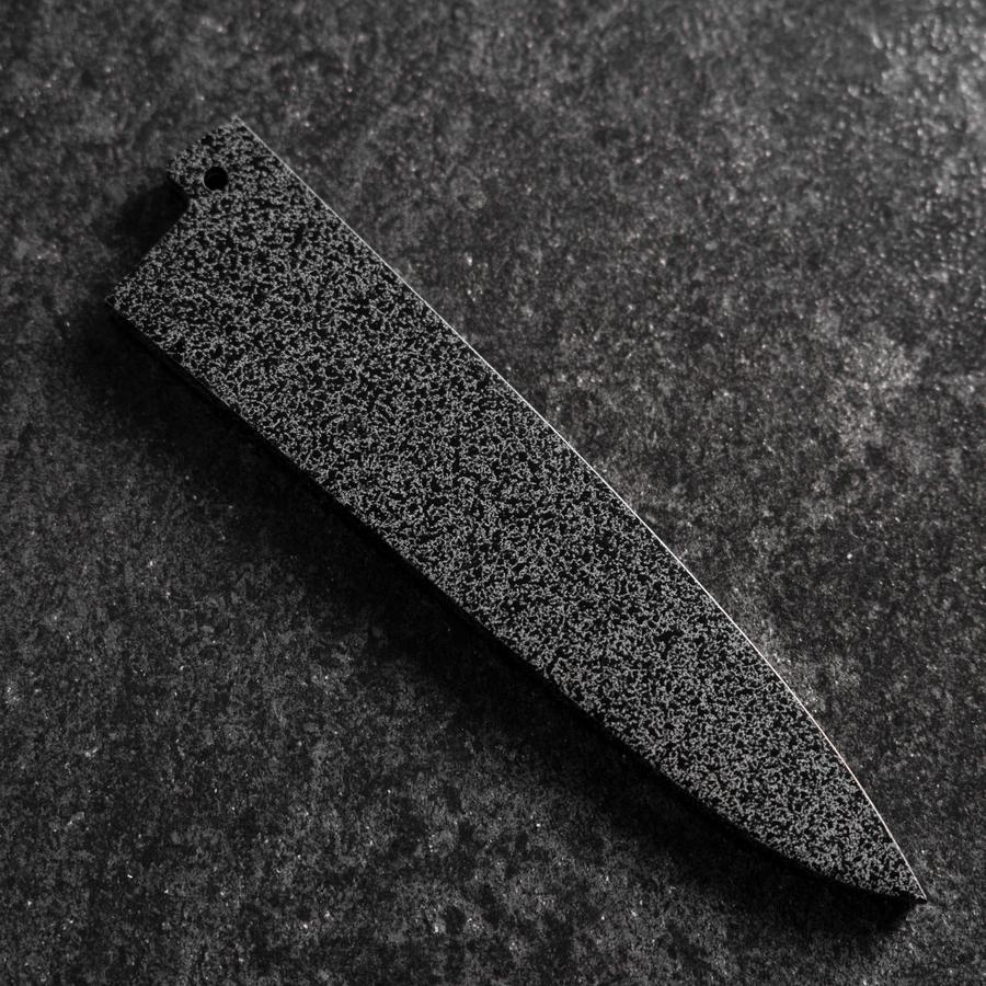 Schwarze Saya Scheide für Petty mit Pin 150mm