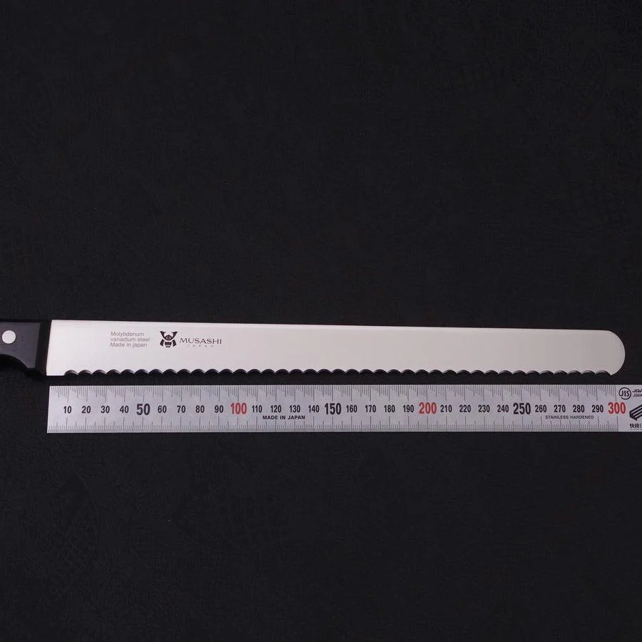 Brotmesser MolybdÀn Poliert Westlicher Griff 300mm - Image 7