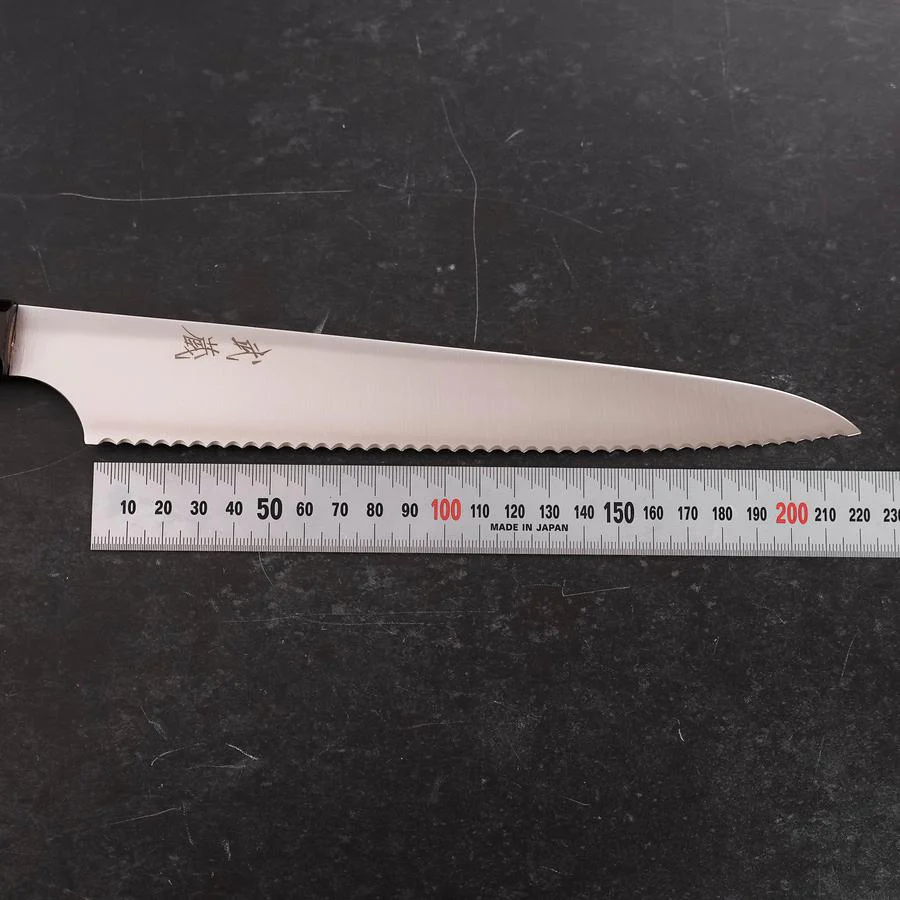 Brotmesser Molybdän Poliert Ebenholz Griff 230mm - Image 7