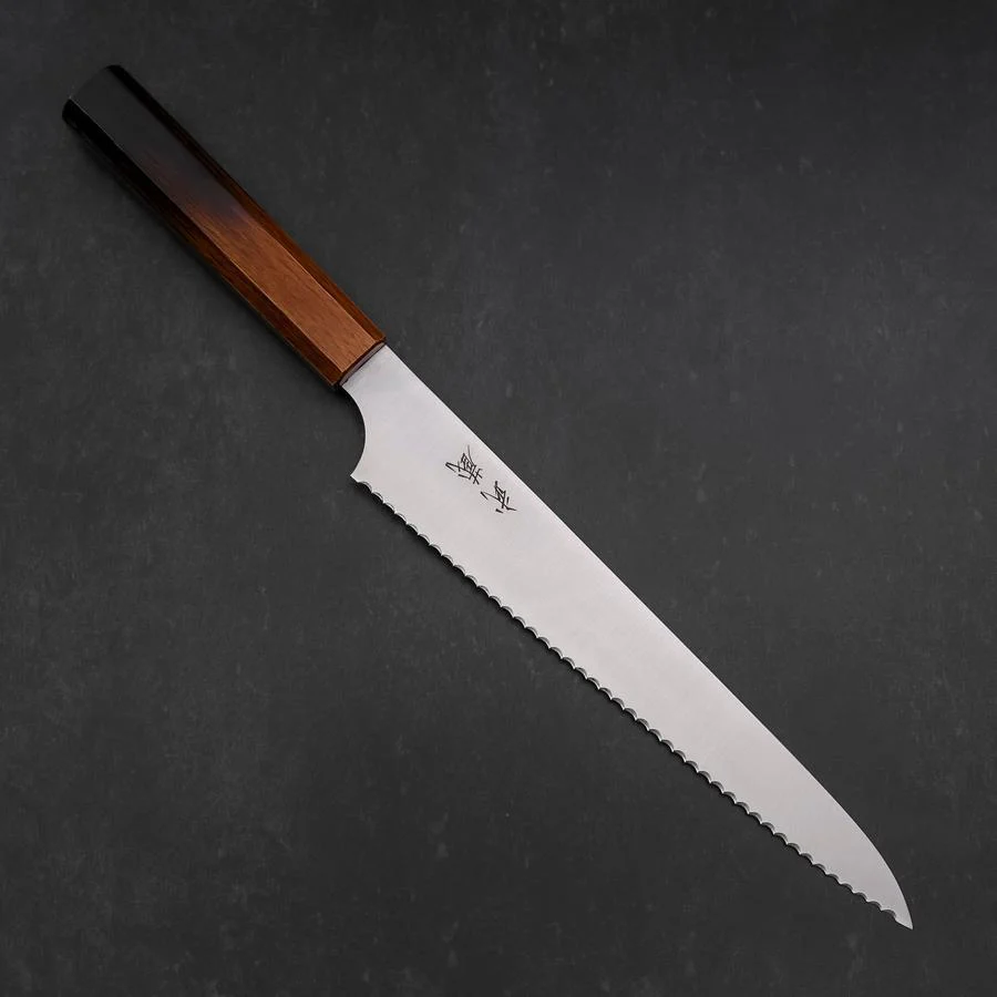 Brotmesser Molybdän Poliert Yaki Urushi Griff 230mm