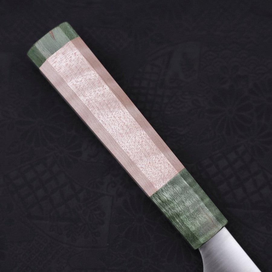 Bunka Blue Super Poliert Grüner Ahornholz Griff 180mm - Image 6