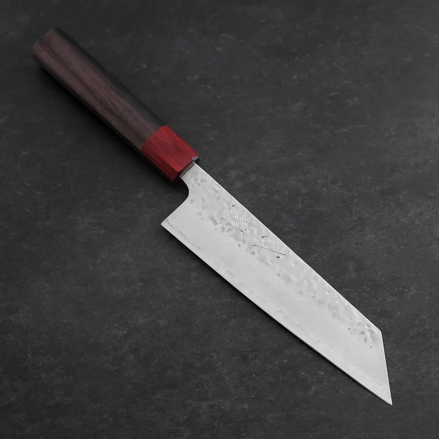 Bunka AUS-10 Tsuchime Damast Rosenholz Griff 170mm