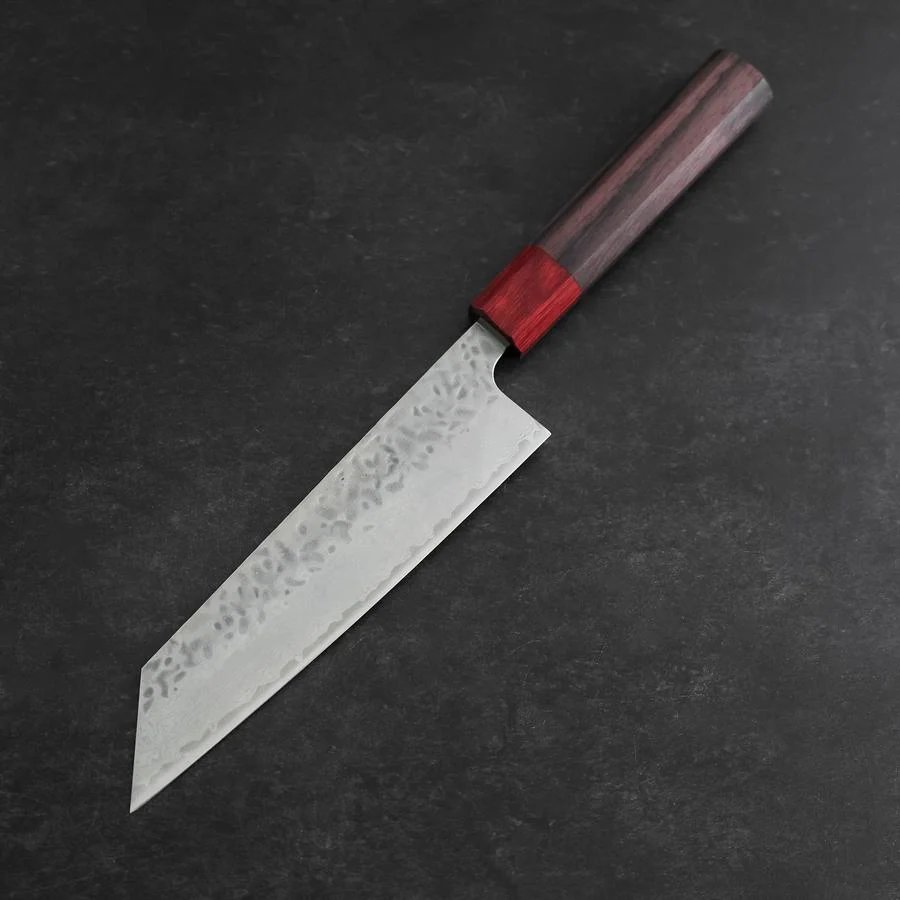 Bunka AUS-10 Tsuchime Damast Rosenholz Griff 170mm - Image 2