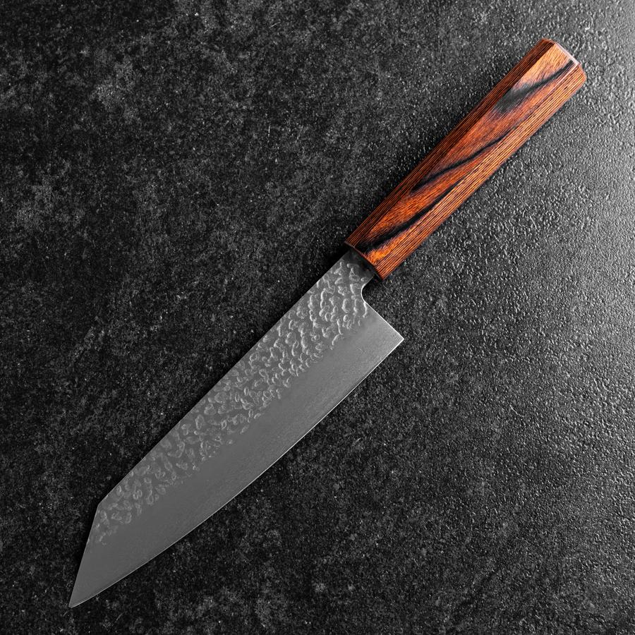 Bunka AUS-8 Tsuchime Mahagoni Griff 180mm - Image 2