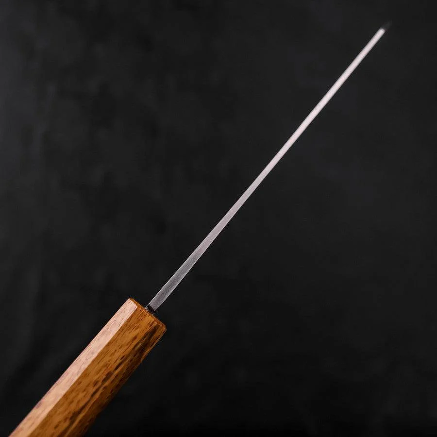 Bunka Blue Steel #1 Kurouchi Büffelhorn und Ebenholz Griff 180mm - Image 5