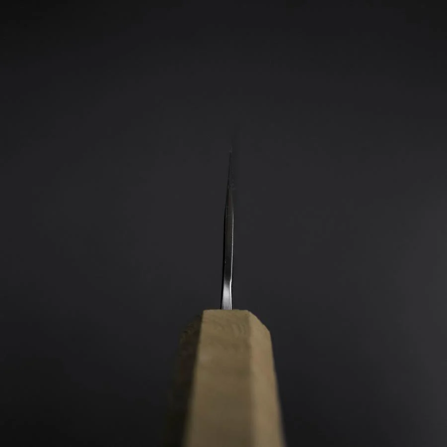 Bunka Blue Steel #1 Kurouchi Weißer Urushi Griff 170mm - Image 4