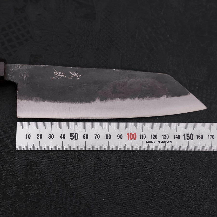 Bunka Blue Steel #2 Kurouchi Ebenholz Griff 165mm - Image 7