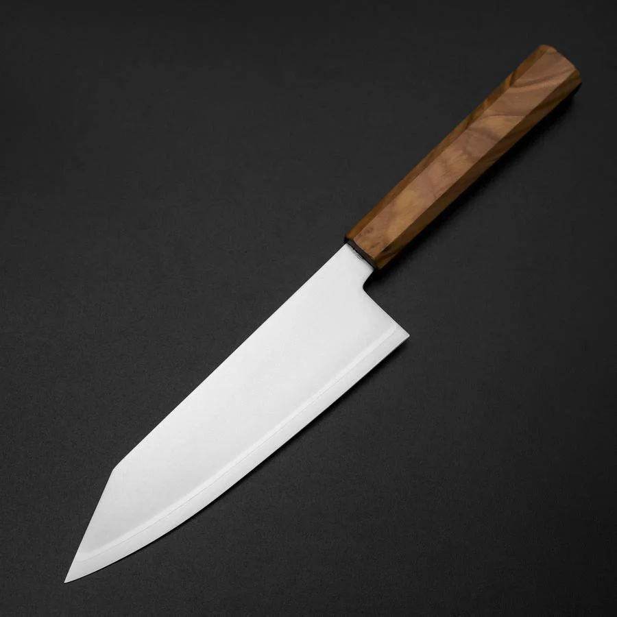 Bunka Blue Steel #2 Poliert Olivenholz Griff 170mm - Image 2