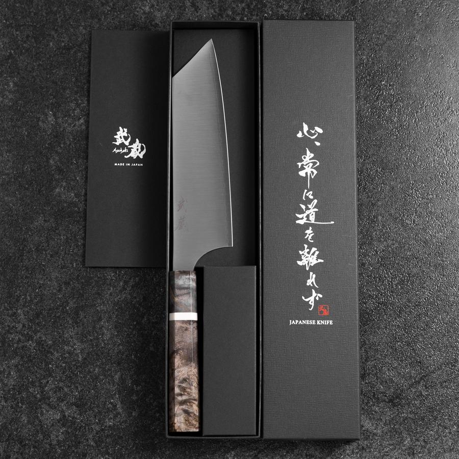 Bunka Blue Super Poliert Ahornholz Griff 180mm - Image 8