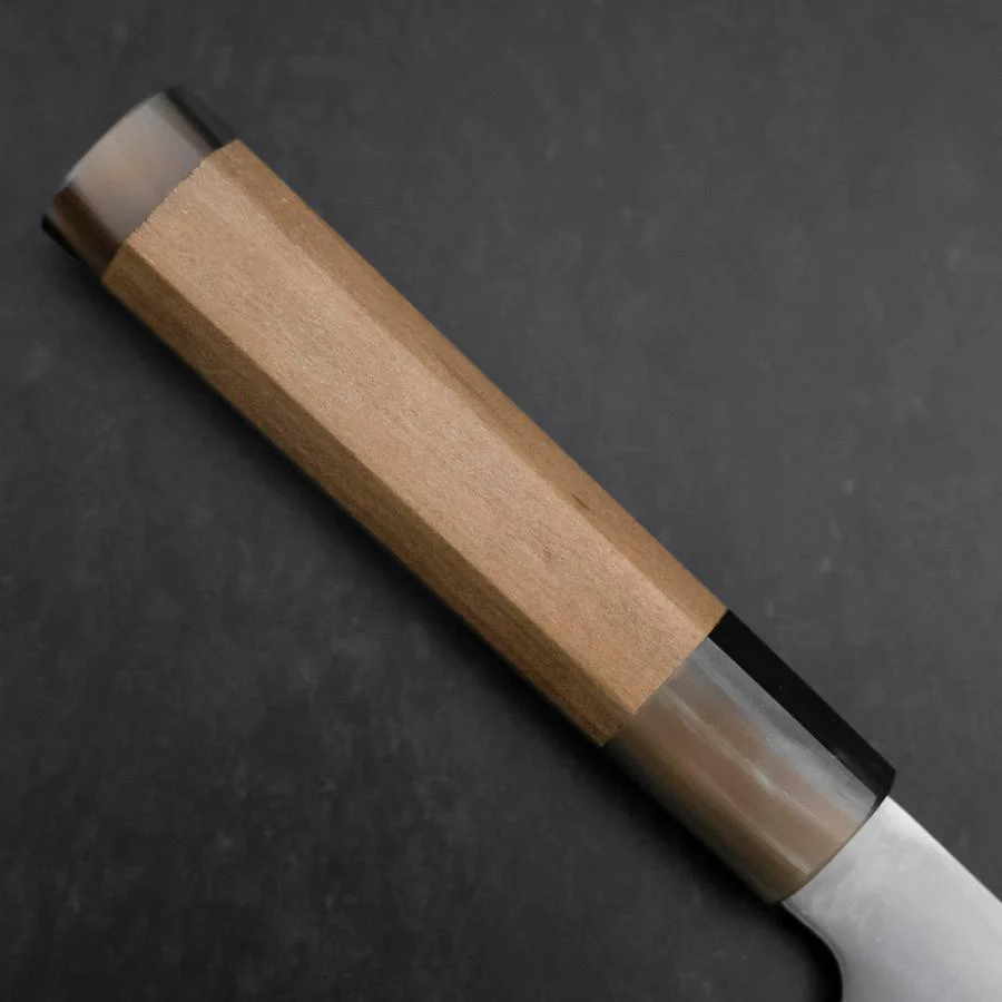 Bunka HAP-40 Bokashi Doppelter Büffelhorn-Kappe und Magnolienholz Griff 165mm - Image 6