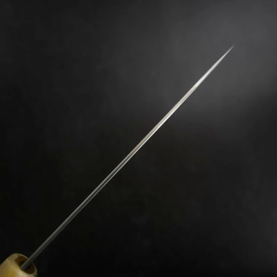 Bunka HAP-40 Poliert Doppelter Büffelhorn-Kappe und Magnolienholz Griff 165mm - Image 5