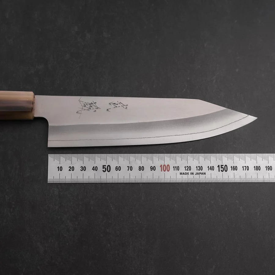 Bunka HAP-40 Poliert Doppelter Büffelhorn-Kappe und Magnolienholz Griff 165mm - Image 7
