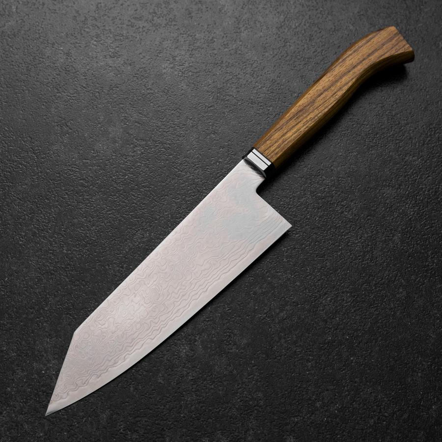 Bunka SG-2 Damast Westlicher Goldener Ebenholz Griff 180mm - Image 2