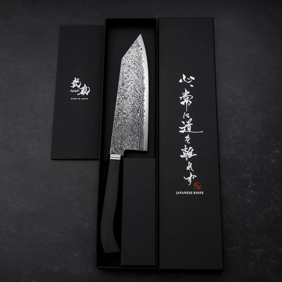 Bunka SG-2 Kurozome Damast Ebenholz Griff 180mm - Image 8