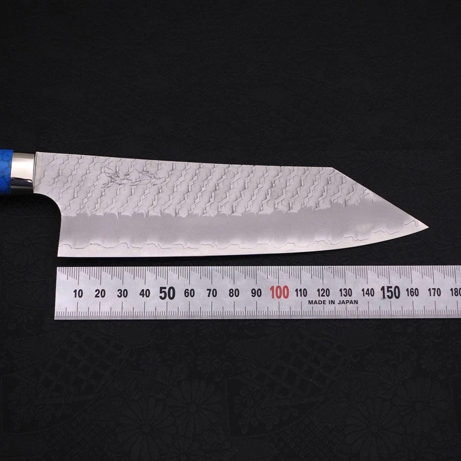 Bunka SG-2 Tsuchime Blauer Türkis Griff 170mm - Image 7