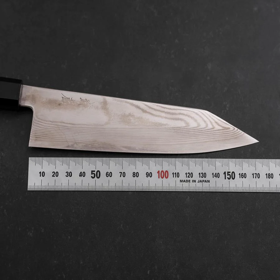 Bunka Silver Steel #3 Damast Büffelhorn und Wenge Griff 170mm - Image 7