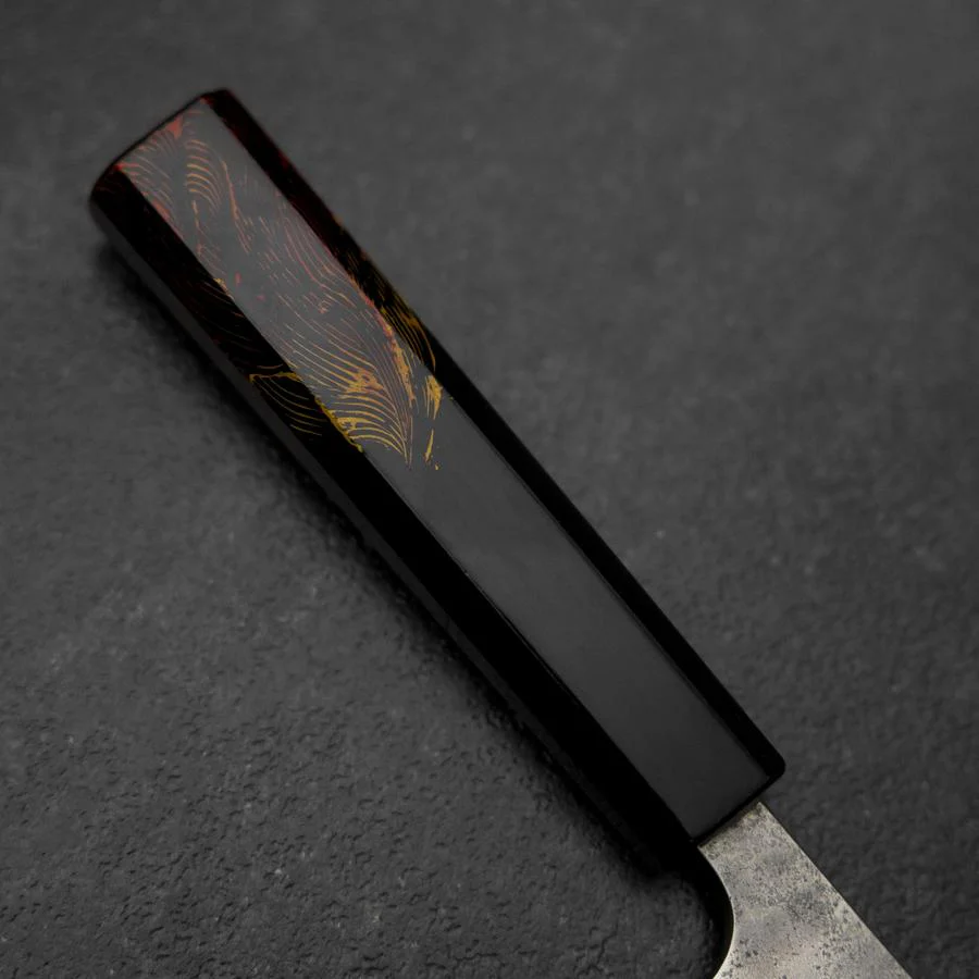 Bunka Silver Steel #3 Nashiji Feuer Urushi Griff 170mm - Image 6
