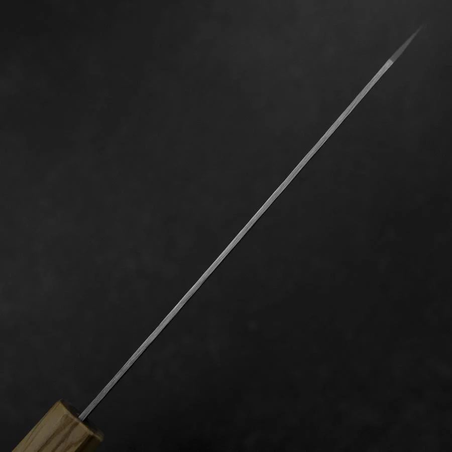 Bunka Silver Steel #3 Nashiji Olivenholz Griff 175mm - Image 5