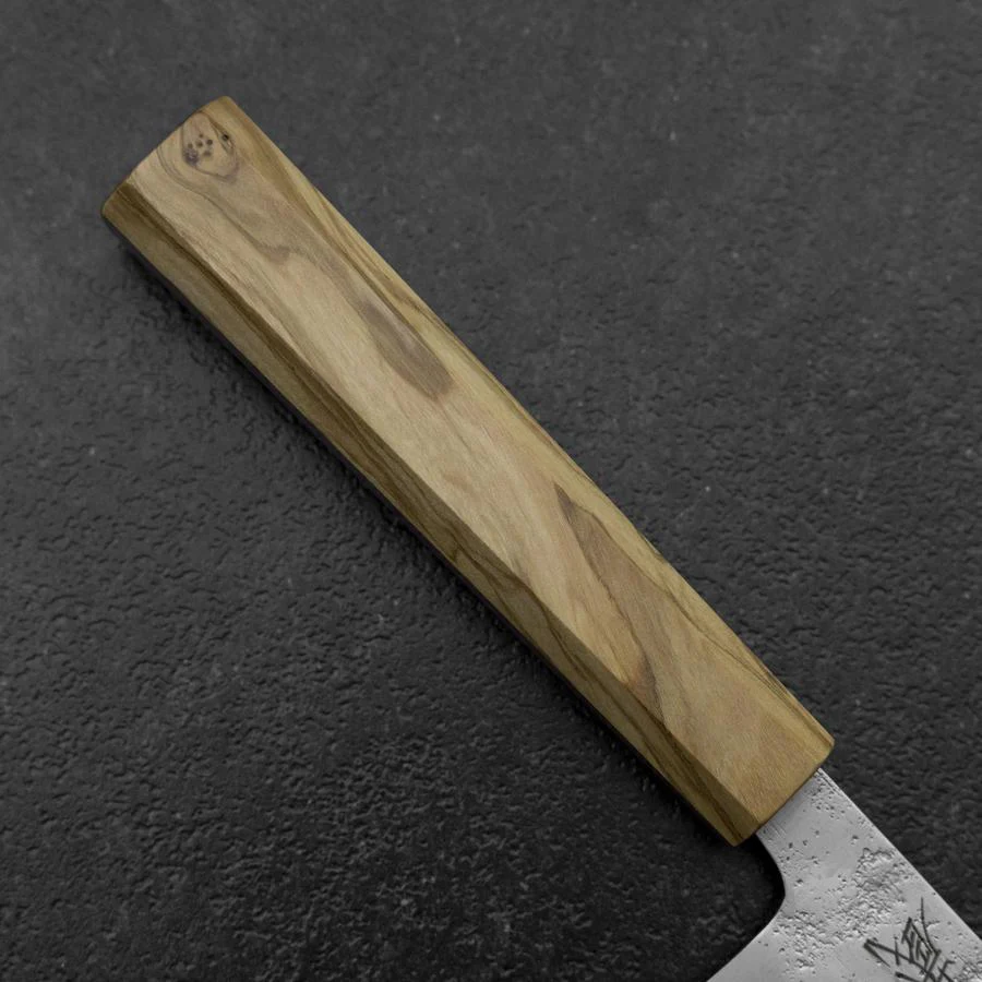 Bunka Silver Steel #3 Nashiji Olivenholz Griff 175mm - Image 6