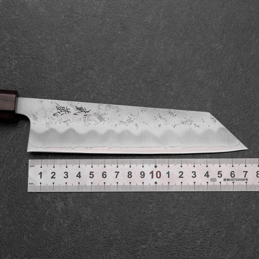 Bunka Silver Steel #3 Nashiji Rosen- und Walnussholz Griff 170mm - Image 6