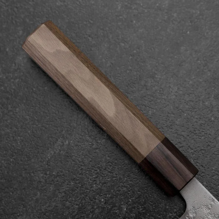 Bunka Silver Steel #3 Nashiji Rosen- und Walnussholz Griff 170mm - Image 7
