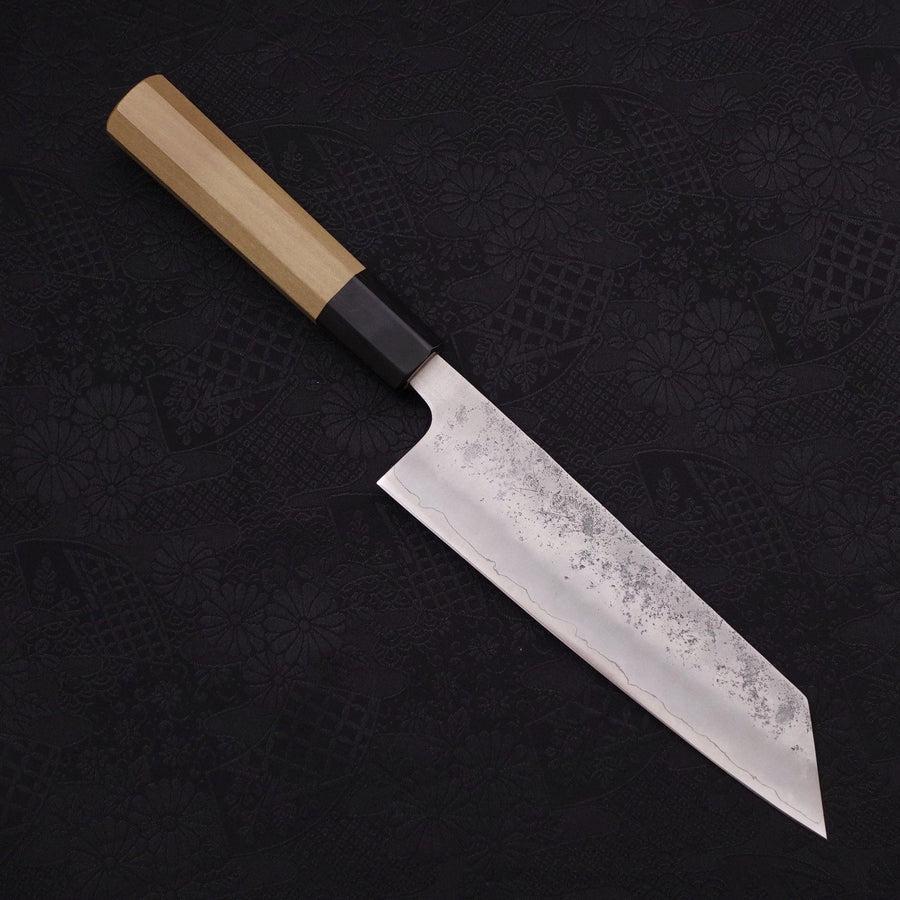 Bunka Silver Steel #3 Nashiji Büffelhorn und Magnolienholz Griff 170mm