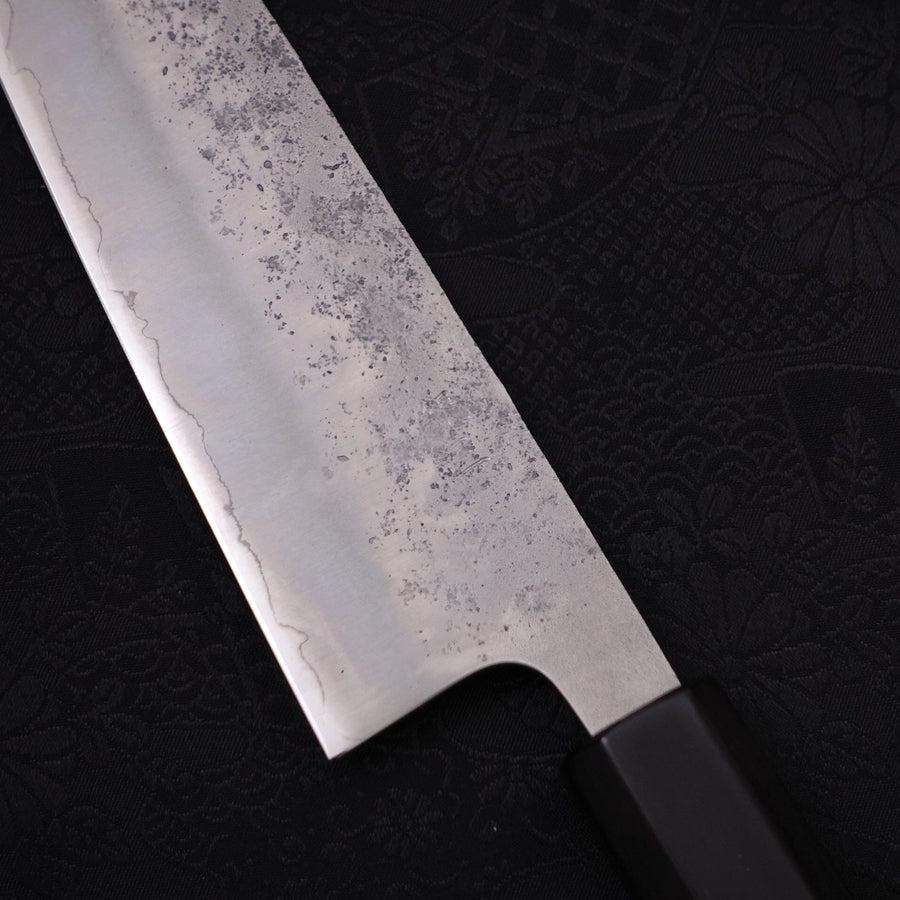 Bunka Silver Steel #3 Nashiji Büffelhorn und Magnolienholz Griff 170mm - Image 3