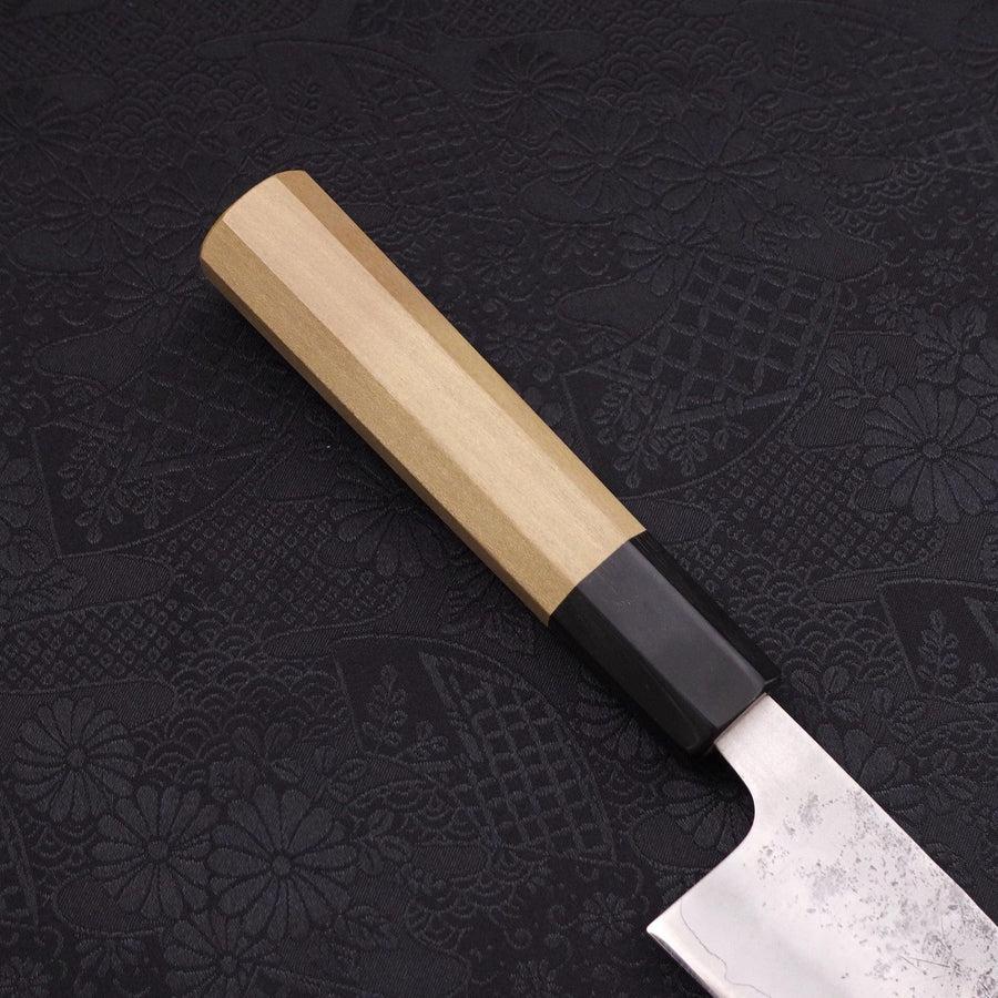 Bunka Silver Steel #3 Nashiji Büffelhorn und Magnolienholz Griff 170mm - Image 6