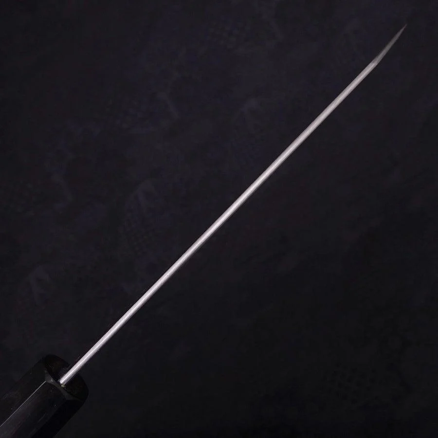 Bunka Silver Steel #3 Wellen Nickel Damast Büffelhorn und Ebenholz Griff 170mm - Image 5