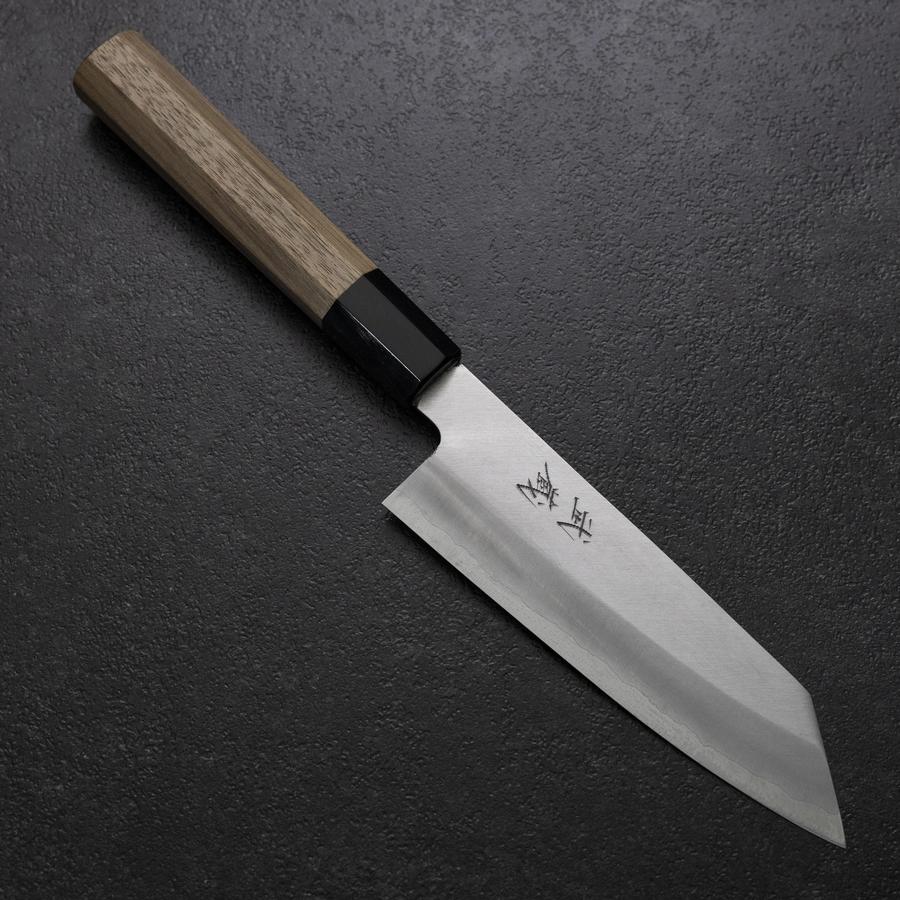 Bunka Silver Steel #3 Poliert Büffelhorn und Walnussholz Griff 155mm