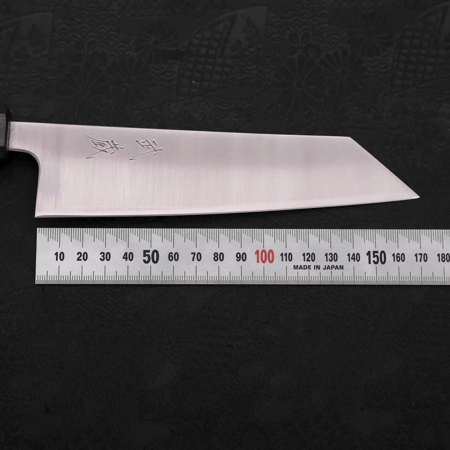 Bunka Silver Steel #3 Poliert Grüner Urushi Griff 170mm - Image 7