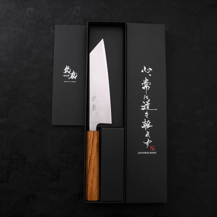 Bunka Silver Steel #3 Poliert Eichenholz Griff 170mm - Image 8