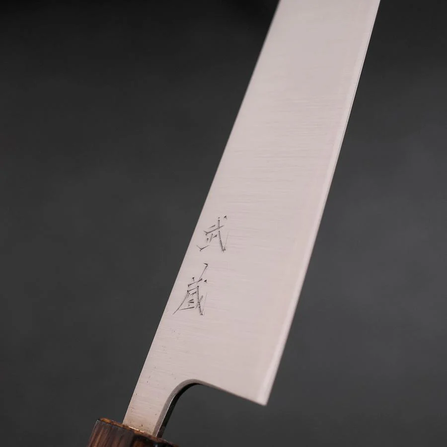 Bunka Silver Steel #3 Poliert Sumi Urushi Griff 170mm - Image 3