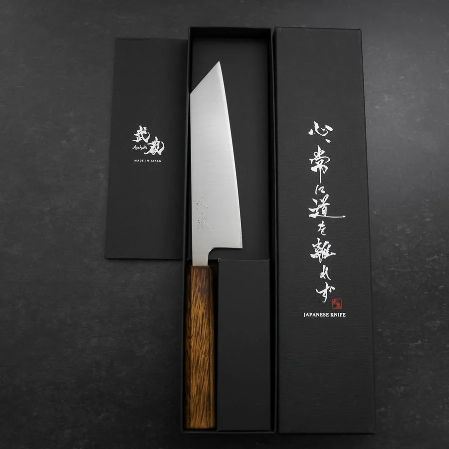 Bunka Silver Steel #3 Poliert Sumi Urushi Griff 170mm - Image 8