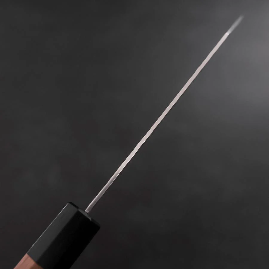 Bunka Silver Steel #3 Tsuchime Damast Walnussholz Griff 150mm - Image 5