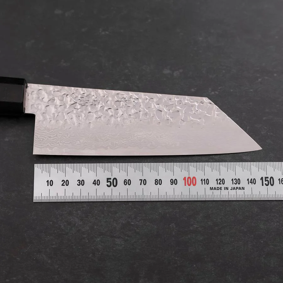 Bunka Silver Steel #3 Tsuchime Damast Walnussholz Griff 150mm - Image 7