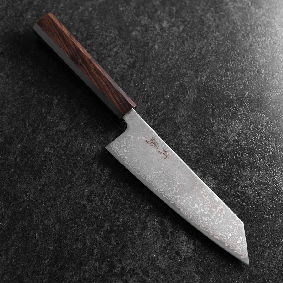 Bunka SLD Schwarzer Damast Ebenholz Griff 175mm