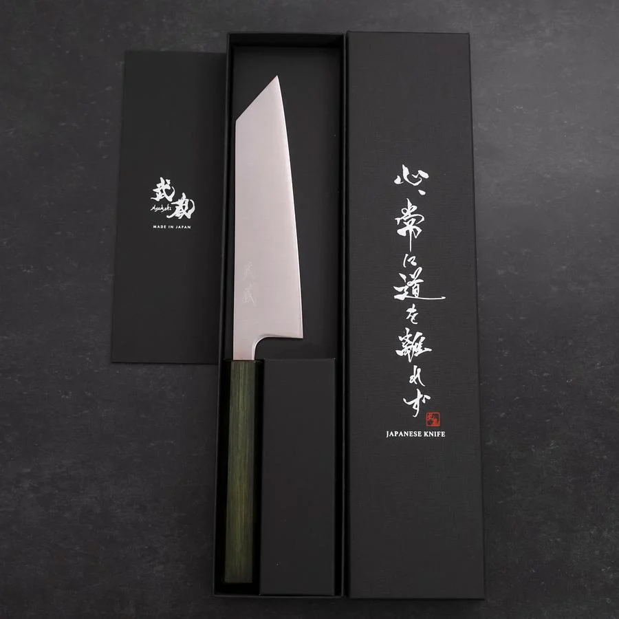 Bunka SLD Poliert Grüner Urushi Griff 170mm - Image 8