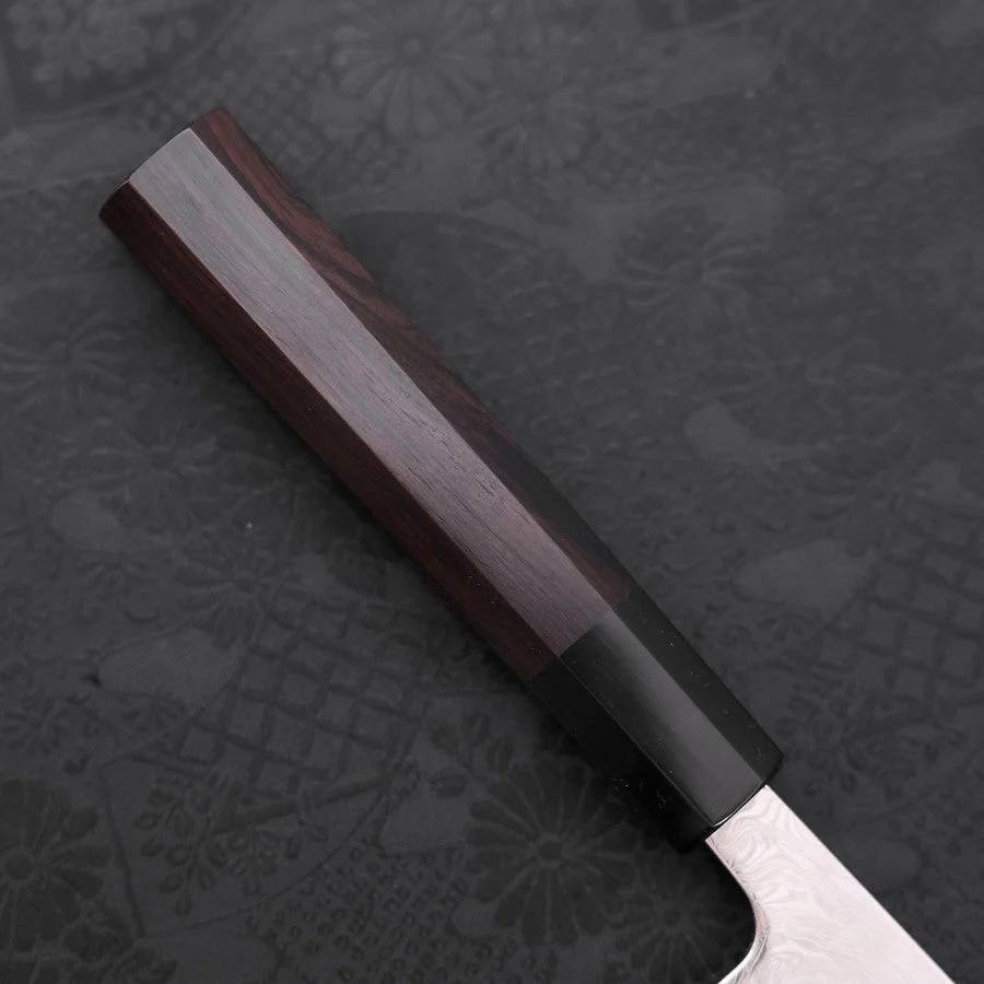 Bunka SLD Wellen Nickel Damast Büffelhorn und Ebenholz Griff 170mm - Image 6