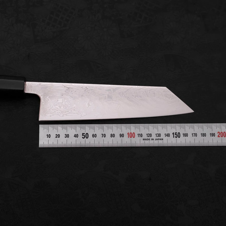 Bunka SLD Wellen Nickel Damast Büffelhorn und Ebenholz Griff 170mm - Image 7
